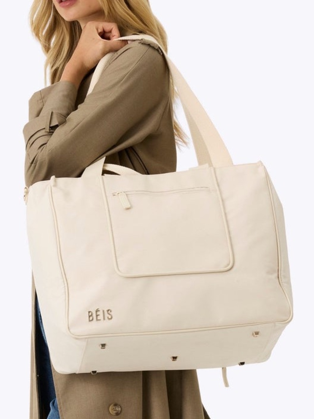 Beis The East To West Tote 
in Beige